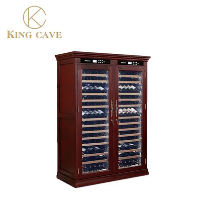 Dobra cena. Reagan Wooden Wine Cooler Cabinet Counter Wino lodówka regulowane półki w Internecie