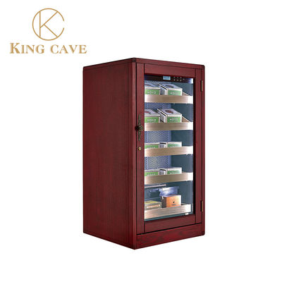Dobra cena. Luxury Wood Touch Control Zamykalny wyświetlacz cygara elektryczny Humidor Winiarnia Humidor w Internecie
