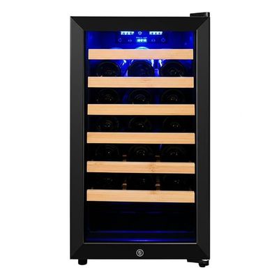 Dobra cena. Touch Control Wine Cooler Cabinet 5 Shelves for Organized Wine Collection w Internecie